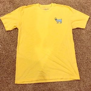 Goat USA Yellow Cotton Crewneck